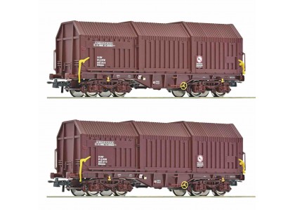 Set 2 vagoane telescopice ÖBB - H0 Roco 6600132